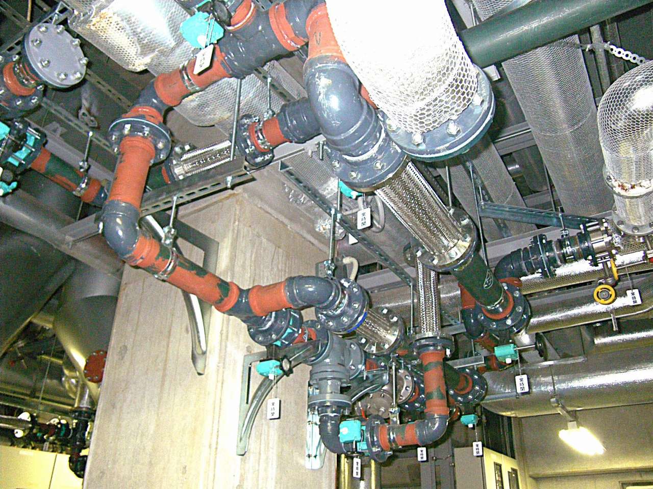 ボイラー給湯配管更新工事